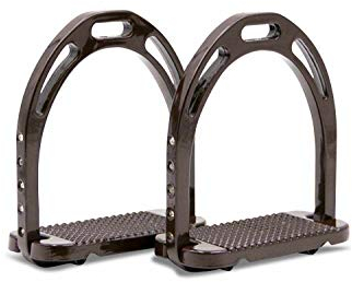 AMKA Steigbügel aus Aluminium mit Strasssteinchen 015/053