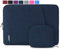 NEWHEY Custodia per MacBook Air 13 Pollici Impermeabile Custodia PC 14 Pollici Antiurto Porta Computer Custodia Borsa con Piccolo Caso Blu Scuro
