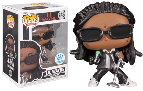 Funko Lil Wayne POP! Rocks Vinyl Figurine Lil Wayne with Lollipop Exclusive 9 cm