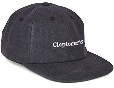Cleptomanicx 6-Panel Cap Steezy Linen (Blue Graphite)