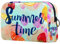 Kosmetiktaschen Make-up-Taschen für Frauen, kleine Make-up-Taschen ReisetaschenSommerzeit Frucht Erdbeere Zitronen Orange
