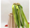 Hrlace Lot de 30 serpentins de mariage avec ruban de clochette - Baguettes magiques - Baguettes de fée - Baguettes porte-bonheur - Pour mariage, anniversaire, fête - Vert