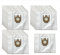 Sacchetto filtro antipolvere compatibile con Hoover TIPO H60 H30 H52 ENIGMA TE7 TE70 TEN2400 ARIANNE TELIOS T2100 T2599 T2615 T2621 T2740 T2760