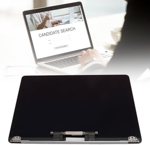 Reemplazo de Pantalla para Retina 13in M1 2020 A-2337 EMC3598 MGN63 MGN93 MGND3 MGN73 MGNA3 MGNE3 2560x1600 Conjunto de Pantalla LED LCD Completo, Gris Espacial