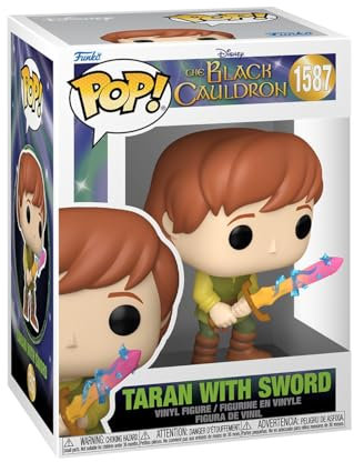 Funko Pop! Disney: BC - Taran with Sword - The Black Cauldron - Figura de Vinilo Coleccionable - Idea de Regalo - Mercancia Oficial - Juguetes para Niños y Adultos - Movies Fans