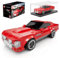 Mould King 27084 Technique Speed Champion Voiture de course Blocs de construction 1977 V8 Voiture de sport Jouet de construction avec vitrine acrylique Modèles de voitures à collectionner (365 pièces)