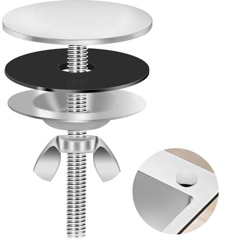 Sink Hole Cover, Stainless Steel Sink Cover, Kitchen Sink Blanking Cap, Sink Tap Hole Cover, Sink Tap Hole Stopper Sink Accessories for Keeps Kitchen, Bathroom Sink Clean(Silver)