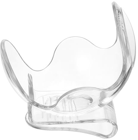 Kisangel Tennis Ball Holder Taillenklemme Aus Robustem Abs Langlebig Für Standardbälle Bequem Tragbar Tennistraining Zubehör Transparent