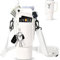 LOMSUXA Stanley Cup 40oz, Stanley Cup, bolsa universal para botella de agua con compartimento para móvil y bandolera ajustable, adecuada para senderismo, correr, ciclismo, camping, viajes