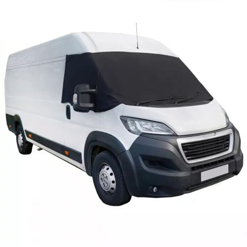 Parasol Ventana Coche para Fiat para Ducato 2006 En Adelante, Cubierta Parasol para Parabrisas Autocaravana Cubiertas Exteriores, Cubierta Hielo para Nieve Coche Parasol Coche Lateral