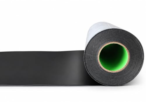 Hidrostan - Membrane imperméable auto-adhésive EPDM | Haute adhérence | Résistant à l'eau et aux intempéries | Pour toits, toits, travaux neufs et rééducation (20 m x 0,40 m)