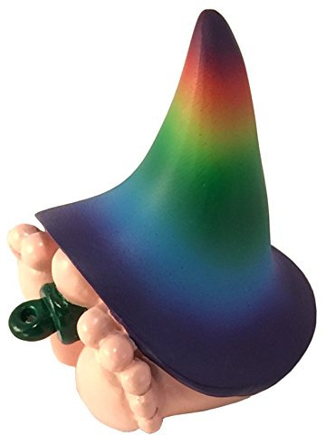 GlitZGlam Bo Bébé Nain Arc-en-Ciel - Miniature de Jardin Féerique et de Nains - Baby GNOME
