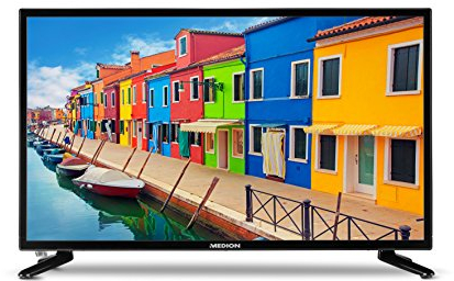 MEDION Life P14118 MD 21430 59,9 cm (23,6 Zoll Full HD) Fernseher (LCD-TV mit LED-Backlight, Triple Tuner, DVB-T2 HD, HDMI, CI+, USB, Mediaplayer) schwarz