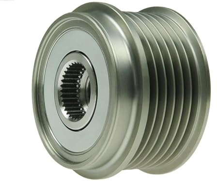 AS-PL Generatorfreilauf Riemenscheibe Lichtmaschine 9404328 Kompatibel mit VOLVO V70 II 285, CHRYSLER Voyager/Grand Voyager III GS