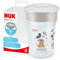 NUK Magic Cup Becher auslaufsicher, 360° Auslaufsicherer Rand, ab 8 Monaten, 230 ml, BPA-frei, Disney Mickey Mouse, zufällige Modellauswahl