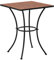 vidaXL Table de Bistro Mosaïque Table de Jardin Table de Patio Table de Pub Table de Comptoir Table d'Extérieur Table de Balcon Terre Cuite 60 cm Céramique