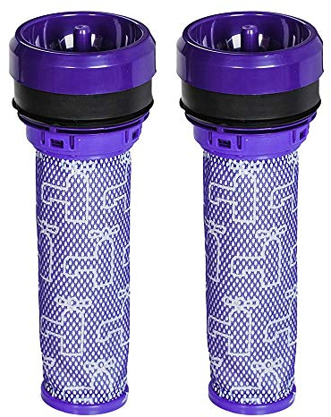 Wessper 2 Stück Dyson Filter DC37 DC33C DC39 DC28C DC53 Pre-Filter Vormotorfilter Staubsauger