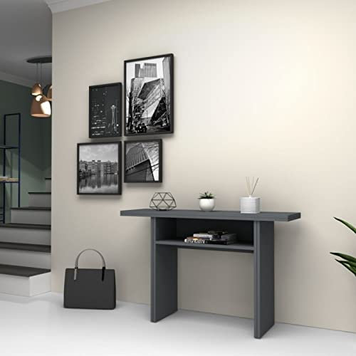 Tavolo consolle ripiegabile Cemento IKEBANA 120x40x h76 cm