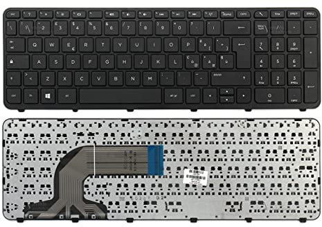 CLICK HELP Tastiera Notebook Compatibile con HP 350 G1, 350 G2, 355 G2 (Versione con Frame da 111mm)