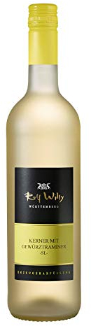 Rolf Willy Kerner mit Gewürztraminer -SL- Weiß, lieblich (1 x 0,75 l)