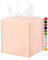 Taschentuchbox, Leder, mit Gürtel unten [JESMINI], dekorativ, modern, PU-Leder, für Badezimmer, Waschtisch, Nachttisch, Büro, Rosa