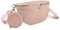 ayados Damen Tasche Shopper Beuteltasche Crossbody Bag Denim Handtasche Beuteltasche Schultertasche Umhängetasche Taschen Set 22272 (Rosa)