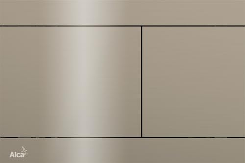 Betätigungsplatte für Spülkasten, Edelstahl, glänzend