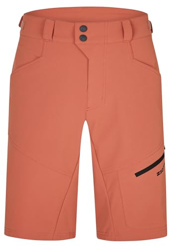 Ziener Herren Fahrrad-Shorts mit Innenhose - Mountainbike/Outdoor/Freizeit - atmungsaktiv,schnelltrocknend,gepolstert Nelat X-Function