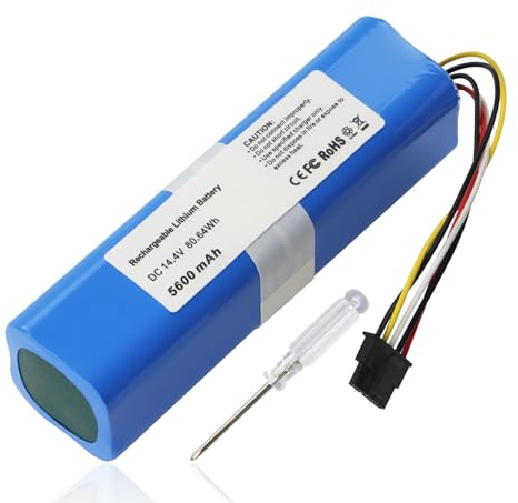 ANTIEE 5600mAh Robots Batería para Conga 4090 4490 4590 4690 para Aspiradora Robot Vacuum Cleaner RoboVac 14.4V