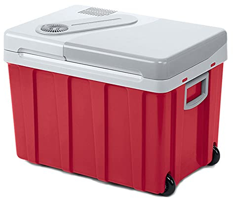 Réfrigérateur de Voiture, réfrigérateur Portable de Voiture 40L, glacière électrique compacte, glacière Mini-réfrigérateur, pour Le Camping, l'automobile, la Plage, l'extérieur, Le Camping
