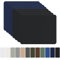 OAZ Nylon Selbstklebende Patches, 8 Stück 20x15cm Selbstklebender Wasserdichte Reparatur Patch, Nylon Flicken Selbstklebend Schwarz&Dunkelblau, für Zelte, Daunenjacke, Schlafsack, Tasche