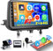 Ohradio 2+64GB Android 15 Autoradio für Opel Meriva B 2010-2017 mit Wireless Carplay und Wireless Android Auto, 9-Zoll-Touchscreen, WiFi, HiFi,GPS, BT RDS/FM SWC+Rückfahrkamera+MIC