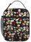 Zhengjia Japanische Sushi-Lunch-Tasche für Damen, Herren, Kinder, tragbare Thermo-Lunch-Tasche für Arbeit, Schule, Picknick, Outdoor, Schwarz