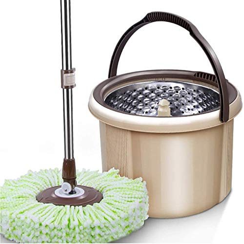 QUEAWOQ Cubo de fregona automático Fregona giratoria Fregona Manos Libres Fregona para Ahorrar Trabajo en el hogar para Buscar la Felicidad Octopus Feet