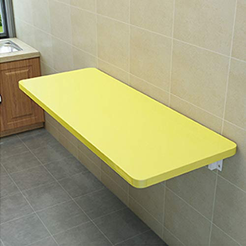 Klappbarer Wandtisch mit Halterungen, weiß, 20 Größen