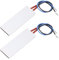 sourcing map 2 Pcs PTC Heating Element, AC DC 110V PTC Heating Plate Aluminum Shell Ceramics Polyimide Film Plate Heater 21W-300W 160C Insulated Constant Temperature Ceramic Thermostatic