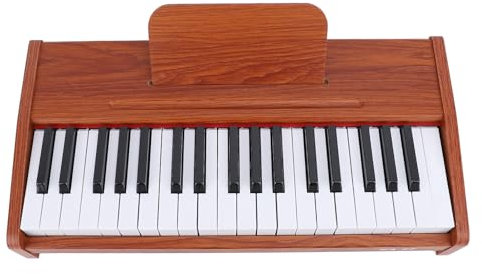 Drfeify 37 Key Piano Keyboard órgano Electrónico para Niños 37 Teclas Teclado Portátil con Teclas de Tamaño Estándar 3 Octavas Completas Compact Ligewight Music Toy