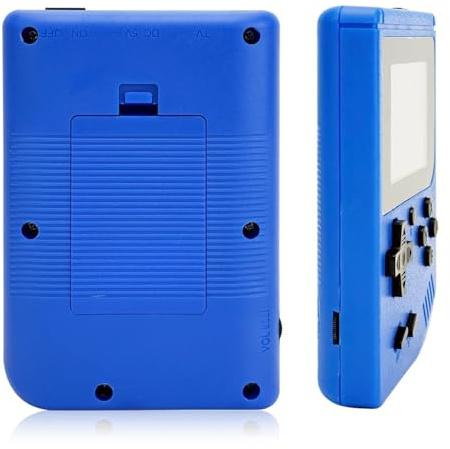 LOMUG Handheld Spielkonsole, Retro Handheld Konsole Mit 500 Klassischen Fc Spielen, 3 LCD-Bildschirm, Retro Game Console Für Zwei Spieler Spiele Und Tv-Ausgang, Kinder Und Erwachsene ﻿