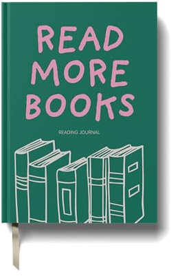 Yop & Tom Reading Journals - Review and Track Your Reading - Includes Planner to Log Your Favourite Books and Authors - Read More Books