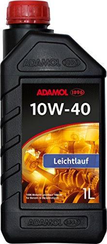 ADAMOL 1896 Motorenöl 10W-40 Leichtlauf, 1 Liter