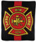 Infinity Republic Weiche Fleece-Überwurfdecke für Feuerwehr, 127 x 152 cm, perfekt für Wohnzimmer, Schlafzimmer, Kinderzimmer, Outdoor