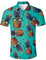 TUONROAD Hawaiihemden für Herren Ananas Hemd Hawai Hemd Herren Kurzarm 3D Ananas Herren Hawaiihemd Bunte Sommerhemden Kurzarm Ferien Shirt Freizeithemden L