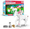 CRAZE Bibi und Tina Spielzeug Styling Sabrina Kinder Spielset Reiterhof Zubehör Box für Spielfiguren Pferde Spielzeug für Mädchen & Jungen Spiele ab 3 Jahre 25918