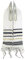 Tallit Gebetsschal Jerusalem Messianisch Christlicher Tallit Messianic Tallits Gebet Schal Covenant Messianic Tallit Gebetsschal jüdisch christlich tallits mit hebräischem Schriftzug (Schwarz)