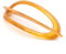 2 Stk Libellenspange oval in horn 8,5 x 3 cm - Made in Germany