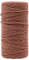 Vaessen Creative Makramee Garn Braun, 3mm x 100 m, 100% Baumwolle, in Verschiedenen Farben Verfügbar, DIY, Basteln von Dekoration Wie Blumenampel, Wandbehang, Windlicht, Traumfänger