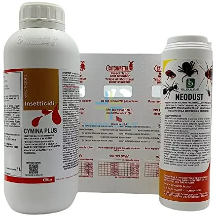 Generico Disinfestazione Millepiedi, Casa-Giardino, Kit Efficace.