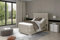 ALTDECOR Boxspringbett elektrisch verstellbar mit 2 Matratzen Bonell- und Taschenfederung + Topper (9 cm hoch), Polsterbett mit Kopfteil DIVO - 90x200 - Beige - Dora 21