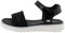 Tom Tailor 7470170001 Sandale, Black, 39 EU