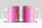 newseny Taza Barbiee Rosa efecto brillnte - Regalo para niña princesa y fan de Barbi | Merch Barbiie - Cerámica 355ml (Princesa Barbiee)